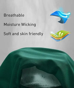 Cómodo tejido de punto para hombre para Polo Diseño único Color sólido Ropa informal Estilo Atlético - Product Image 4