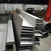 Tuyau de drainage de gouttière en acier inoxydable 304 sur mesure pour eaux de pluie, résistant à la rouille, durable, alimentation directe usine