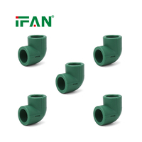 IFAN OEM ODM Raccords de plomberie PPR vert foncé 20-125mm PN25 Raccords de plomberie PPR d'usine
