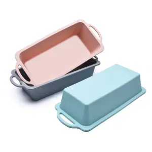 Heat Resistance Toast Bread Silicone Mold Rectangular Bread Cake Pastry Baking Tools