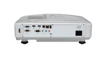 Projecteur DLP à ultra courte focale FLYIN 5000ANSI, compatible 4K, portable, pour les entreprises, l'éducation et la projection 3D en extérieur