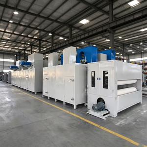 Ligne de production entièrement automatique de <span class=keywords><strong>feutre</strong></span> thermocollé en coton recyclé pour le rembourrage de meubles et de coussins de canapé - Product Image 1