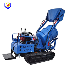 Minidumper <span class=keywords><strong>de</strong></span> orugas tipo crawler con mezclador <span class=keywords><strong>de</strong></span> hormigón diésel <span class=keywords><strong>de</strong></span> 12HP, capacidad <span class=keywords><strong>de</strong></span> tambor <span class=keywords><strong>de</strong></span> 1000L, bomba <span class=keywords><strong>de</strong></span> carga automática y descarga hidráulica <span class=keywords><strong>de</strong></span> alta potencia. - Product Image 1
