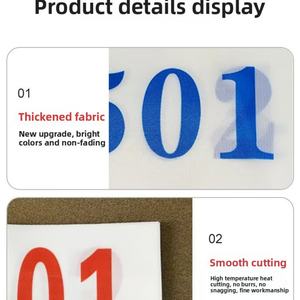 Waterproof Durable Eco-Friendly Quick Dry Athlete Bib Numbers Customized Color Logo Printable <b>Tyvek</b> <b>Paper</b> for Marathon Running - Product Image 4