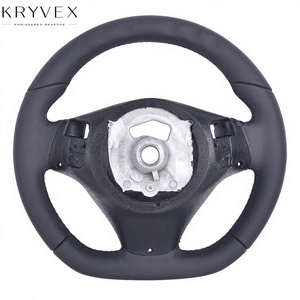 <span class=keywords><strong>Volante</strong></span> Deportivo Kryvex de Cuero y Fibra de Carbono Forjado con LED para E46 E90 E38 E39 E83 E60 E70 E71 E72 E53 E89 E92 - Product Image 3