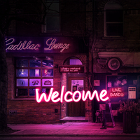 Dropshipping d'enseigne Néon Personnalisée Logo Lumière Led Lettre Acrylique rgb pour Business Store Neon Coffe