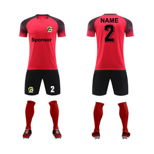 トップタイ品質のブラックトレーニングユニフォーム2024/25新しいスタイルのサッカージャージ - Product Image 4