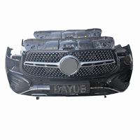 Parachoques de plástico de segunda mano Original 2024 para Mercedes Benz GLE Series W167 E53 AMG usado para Kit de carrocería parachoques de coche