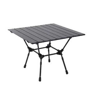 New Black Metal Aluminum Portable Outdoor Furniture Foldable <b>Tables</b> Chairs for Picnic for Camping and Hiking 017 Outdoor Picnic - Product Image 5