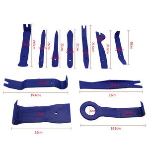 <span class=keywords><strong>Clip</strong></span> universal para reparación de automóviles, 19 Uds., herramientas de extracción interior, bolsas de herramientas azules - Product Image 3