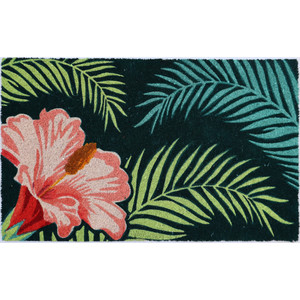 HMS 18 \ "X 30 \" zerbini in fibra di cocco blu e rosa zerbini per esterni tropicali con stile colore numero di modello cocco zerbini - Product Image 1