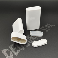 OEM 20g Vide Sun Stick Bouteille Ovale Plat Tubes en Plastique pour Cheveux Cire Solide Crème Baume À Lèvres Twist-up Conteneur Déodorant Emballage