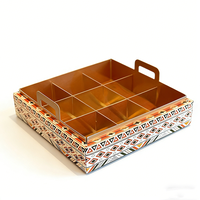 Boîte à gâteau jetable avec couvercle transparent en PET, boîte d'emballage en papier pour pâtisserie, biscuits, cadeaux