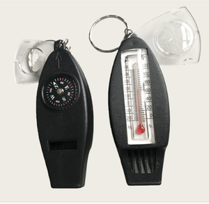 Silbato de Emergencia Multifuncional 4 en 1 de Alta Frecuencia con Brújula y Termómetro - Product Image 6