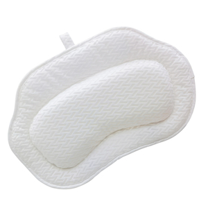 Oreiller de bain en polyester certifié OEKO-TEX pour le soutien de la <span class=keywords><strong>tête</strong></span>, du cou et du dos, antidérapant, avec ventouses puissantes, taille personnalisée acceptée - Product Image 2