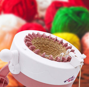 Kit de couture pour machine à tricoter Little Twin Stars en laine, manivelle simple, DIY éducatif - Product Image 5