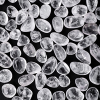 Vente en gros de pierres de quartz clair naturelles de haute qualité, 1,5-3 cm, pour la guérison, le Reiki, la décoration de la maison, la fabrication de bijoux DIY, cadeau