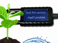Capteur de sol intégré 8 en 1 LoRa LoRaWAN OEM pour l'humidité, la température, l'EC, la salinité et le pH, pour l'irrigation agricole