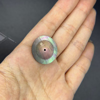 Nacre noire naturelle de 26*0,8 mm pour cadran de montre