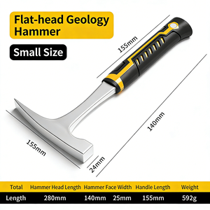 <span class=keywords><strong>Marteau</strong></span> géologique professionnel intégré, <span class=keywords><strong>marteau</strong></span> à pointe, outil d'exploration minière sur le terrain, <span class=keywords><strong>marteau</strong></span> multifonctionnel pour <span class=keywords><strong>maçon</strong></span> et grimpeur - Product Image 4