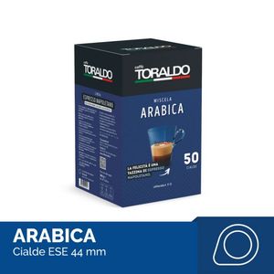 Toraldo 50 Cialde 44mm Miscela Arabica Caffè K-Cups 0,12g/Cialda - Product Image 1