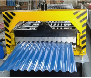 중국 공급 업체 금속 루핑 패널 시트 롤 성형 기계 프로파일 링 타일 건축 자재 기계용 기계 만들기 - Product Image 6