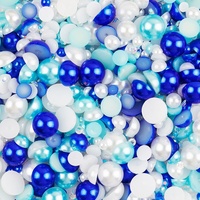 2025 Offre Spéciale mélange taille mélange couleur résine strass demi perles rondes dos plat perles pour bricolage Nail Art accessoires
