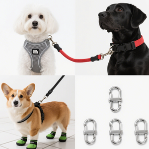 Custom Belt Strong <b>rainbow</b> Keychain Hk Metal Round Eye Swivel Snap Lobster Clasp Hook Buckle Accessories for Purse Bags Hardware - Product Image 2