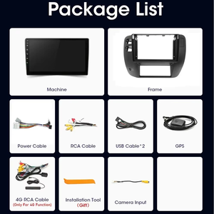Pour <span class=keywords><strong>Nissan</strong></span> Patrol Y61 1998-2003 WIFI BT Autoradio Lecteur multimédia vidéo Android 13 CarPlay sans fil Écran IPS Caméra de recul - Product Image 6