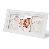 Kit de conserve des empreintes en argile pour bébé, ensemble de moulage pour cadre Photo avec des mains et des pieds