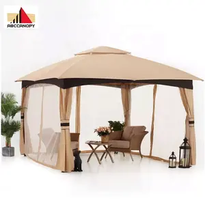 ABCCANOPY 8X8ft Outdoor Gazebo Backyard Patio Canopy Gazebos Tent With Sidewalls Ripstop Fabric Gazebo Outdoor Waterproof