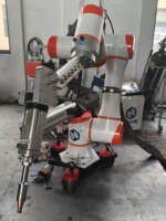 Robot collaboratif à 6 axes en aluminium haute précision SteviS, moteur PLC, charge utile de 12 kg, cobot industriel pour le soudage et la préhension