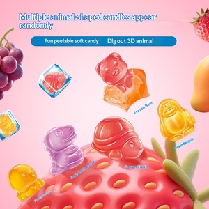 ลูกอมกัมมี่รสผลไม้ 3D Peelerz รูปสัตว์เล็กๆ สำหรับปอกเปลือก ขายส่งจากโรงงาน - Product Image 2