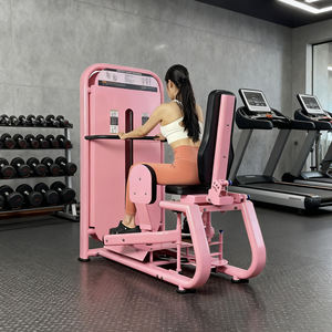 Прочное регулируемое стальное оборудование для фитнеса для тренажерного зала с двойным отводом, приводящий аппарат для ног и тренировки внутренней части бедра - Product Image 4
