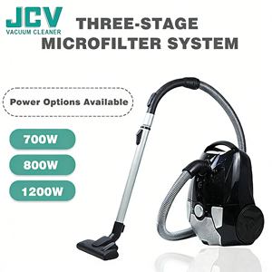 Aspirateur ménager 5L pour tapis et sols durs avec brosse 2-en-1 et grand filtre d'échappement HEPA - Product Image 3