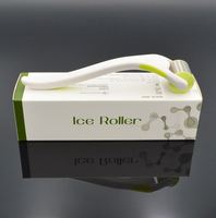 Rouleau de visage Cool Ice Roller Massager Outil de levage de la peau Soulagement de la douleur Massage du visage Anti-rides Lifting du visage Rouleau de soins de la peau