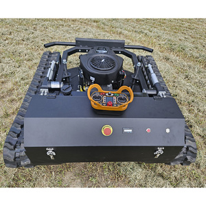 Mini-<span class=keywords><strong>tracteur</strong></span> robot agricole haute performance CE EPA personnalisé, mini-<span class=keywords><strong>tondeuse</strong></span> à gazon télécommandée intelligente à essence - Product Image 5