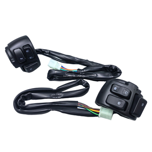 אופנוע שחור 1 "25 מ" מ handlebar להפוך את מתג בקרת אות עבור הרלי Sportster xl 1200 883 vrod xl883 ספורטסטר V-ROD - Product Image 2