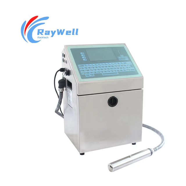 Best Selling Automatic High-Speed CIJ Industrial Continuous Barcode Machine W700 Small Character Inkjet Date Coding Printer Flex