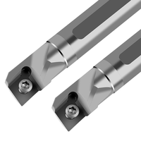 Outils de coupe CNC en carbure monobloc C12Q C14M C16R C20R C25 SCLPR, porte-outil de tournage interne pour toupie, barre de perçage, dureté HRC98