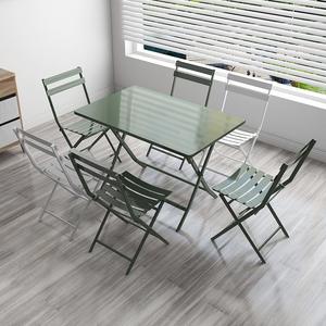 Ensemble de tables et chaises pliantes pour l'extérieur, balcon, patio, mobilier pour restaurant, café, espace de loisirs - Product Image 4