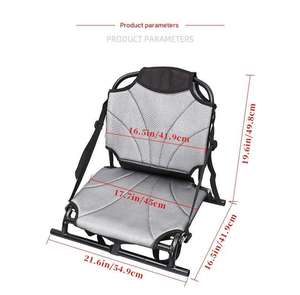<span class=keywords><strong>Asiento</strong></span> Universal <span class=keywords><strong>para</strong></span> <span class=keywords><strong>Kayak</strong></span> con soporte <span class=keywords><strong>para</strong></span> espalda ajustable acolchado impermeable <span class=keywords><strong>para</strong></span> canoa Sup <span class=keywords><strong>Paddle</strong></span> Board vertical marino ligero barco - Product Image 5