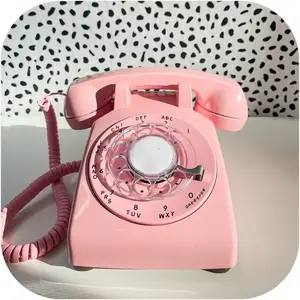 Düğün malzemeleri ses ziyaretçi defteri telefon kayıt antika telefon Vintage VOIP SIP analog resepsiyon telsiz telefon