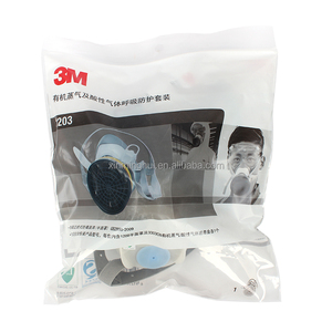 <span class=keywords><strong>Masque</strong></span> <span class=keywords><strong>à</strong></span> <span class=keywords><strong>gaz</strong></span> demi-face <span class=keywords><strong>3M</strong></span> 1203 avec protection contre les vapeurs organiques et les <span class=keywords><strong>gaz</strong></span> acides, modèle combiné, inclut un écran facial - Product Image 3