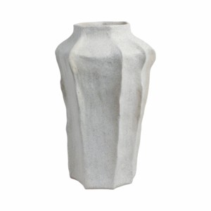 Vaso Moderno in Porcellana Sfaccettata per Arredamento Soggiorno, Centrotavola, Camera da Letto, Vanità, Bagno, Vaso per Fiori - Product Image 1