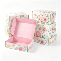 Boîte cadeau en papier pliable biodégradable de luxe en gros avec pelliculage mat et logo personnalisé pour emballage de produits de beauté, chaussettes et fourrures