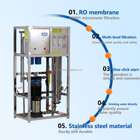 Équipement de traitement de l'eau par osmose inverse commerciale JuJin 250LPH 500LPH 1000LPH, purificateur d'eau, machine à eau pure