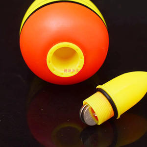 Flotteur de pêche en plastique léger pour carpe argentée et carpe à grosse tête, profil en T, double lumière, luminescence constante, 20g 30g 40g 50g 60g - Product Image 3