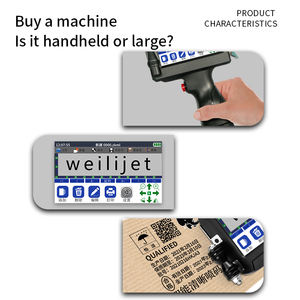 Di alta qualità 12.7 pollici portatile stampante a getto d'inchiostro macchina a getto con XP600 testina di stampa per scheda a basso costo data di scadenza inclusa - Product Image 6