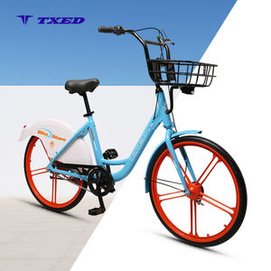 Bicicleta Eléctrica Urbana TXED de Alta Calidad con Frenos de Tambor, Motor de 36V/250W, Cuadro de Aleación de 26 Pulgadas y Sistema de Alquiler Público de Bicicletas - Product Image 1